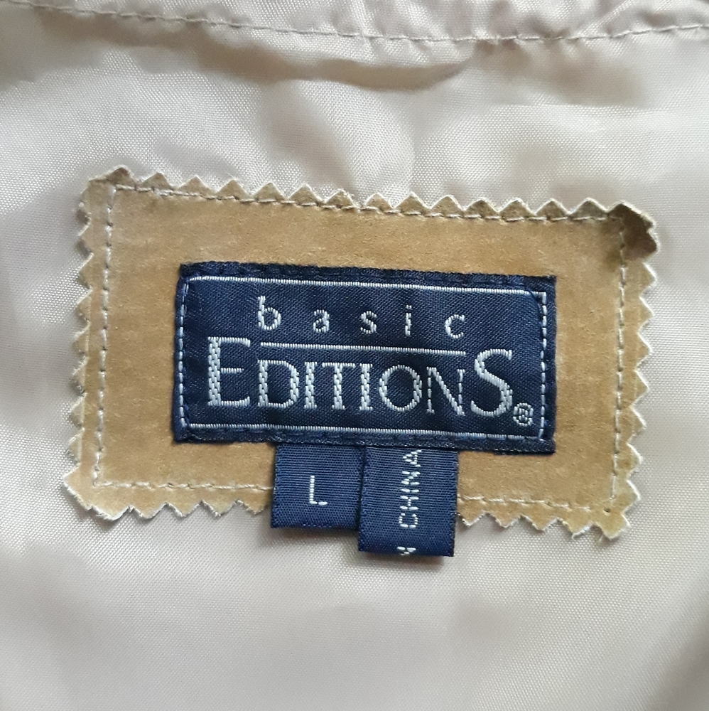 90s Basic Editions Leather Vest - image 4